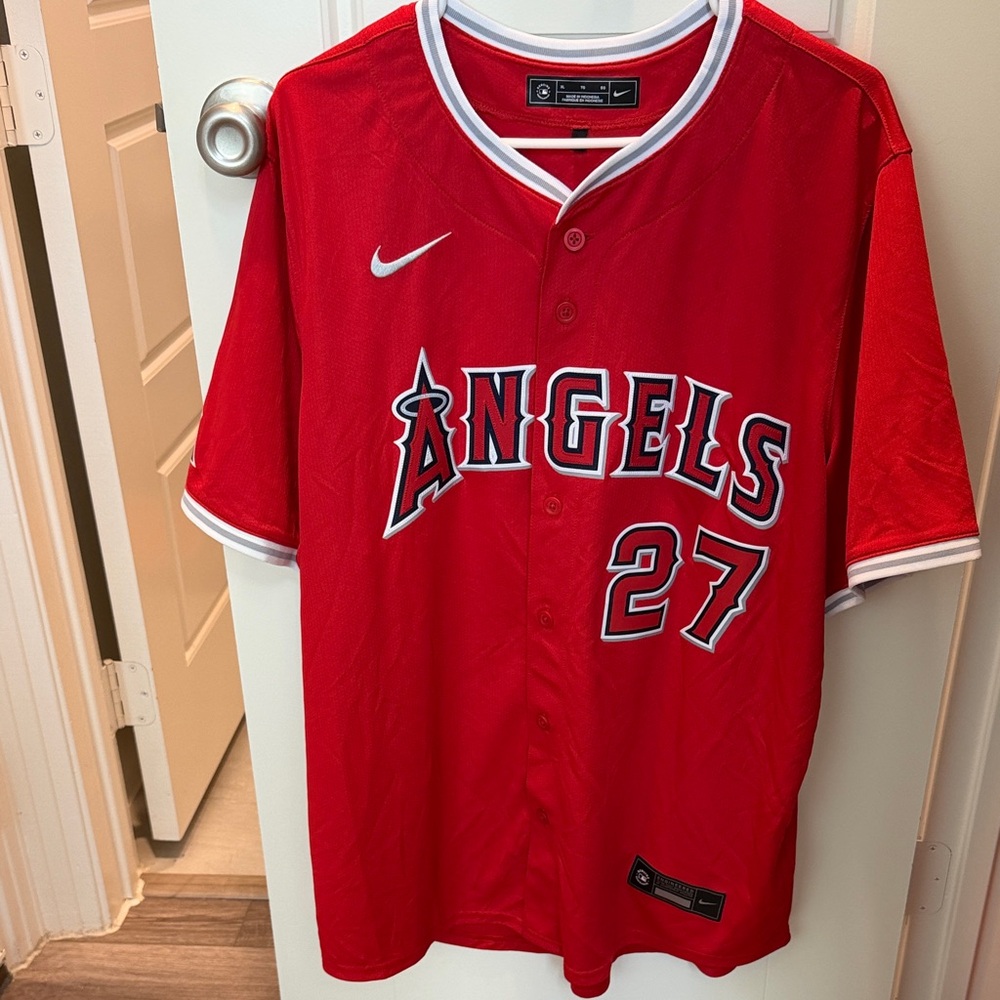 Nike Los Angeles Angels Mike Trout Jersey